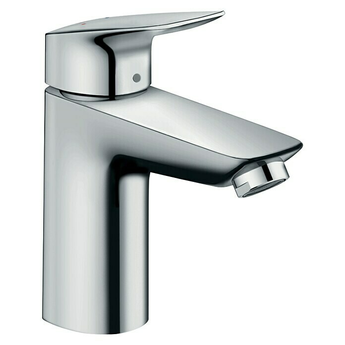 Hansgrohe Logis Waschtischarmatur 100Chrom, Glänzend Front View