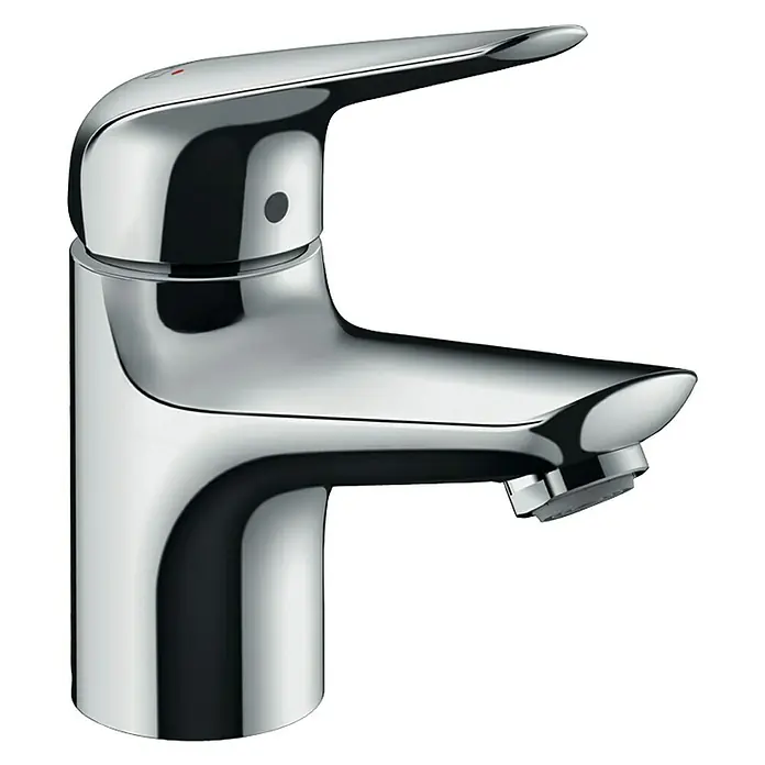 Hansgrohe Novus Kaltwasser-Standventil 70 - Chrom, Glänzend - Ein glänzender, moderner Wasserhahn aus Chrom, perfekt für jedes Badezimmer oder Küche. Sein schlankes Design sorgt für einen Hauch von Eleganz.