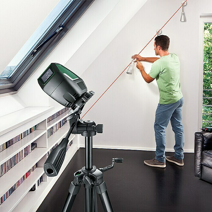 Bosch Stativ TT 150Höhenverstellung: 55 - 157 cm, Stativ-Gewinde: ¼″ Use Shot