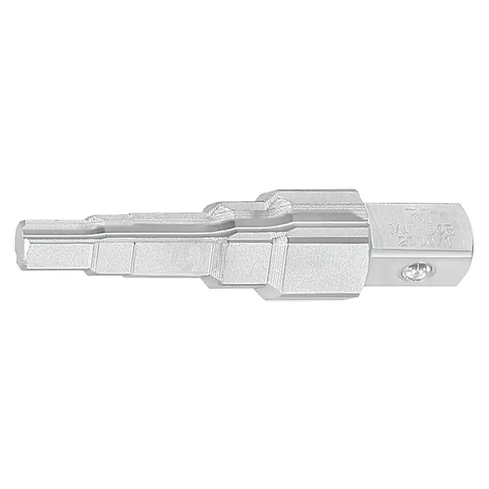 Matador Stufenschlüssel - Antriebsgröße: ½″, Abtriebsgröße: ⅜″ / 12mm / ½″ /¾ / ″1″ - Abgebildeter Stufenbohrer von Matador, ideal für präzise Bohrungen in verschiedenen Materialien und mit 1/2-Zoll-Antrieb für Bohrmaschinen.