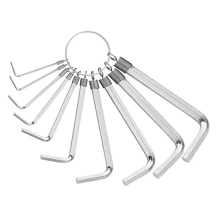 Matador Stiftschlüsselsatz - 10 -tlg., Schlüsselweite: 2 mm - 10 mm
