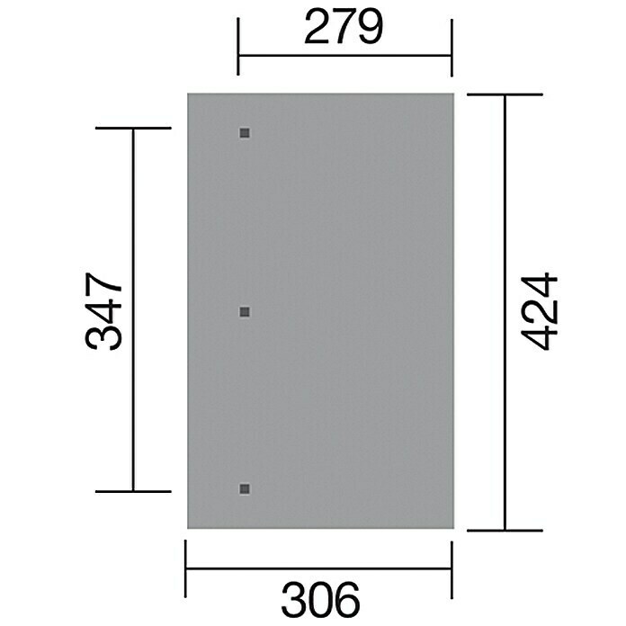 Weka Terrassenüberdachung Salsa9,68 m², Kiefer Unknown