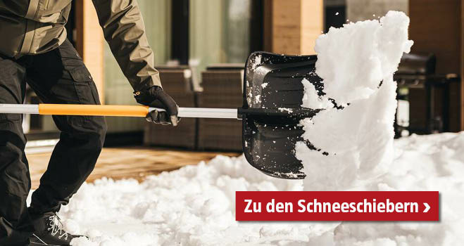 Praktische Schneeschaufeln im BAUHAUS