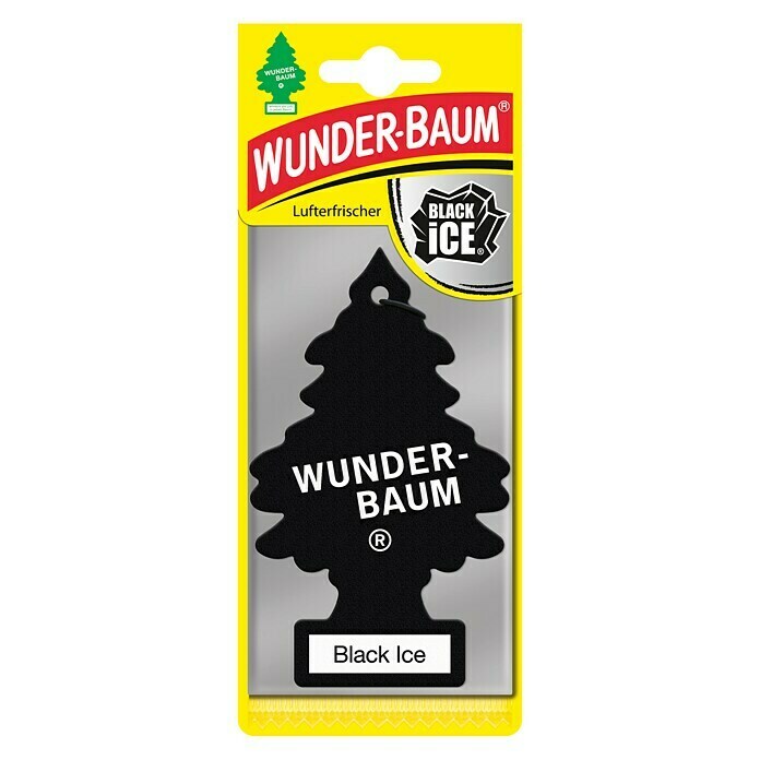 Wunderbaum Lufterfrischer (Black Ice, 8 Wochen)