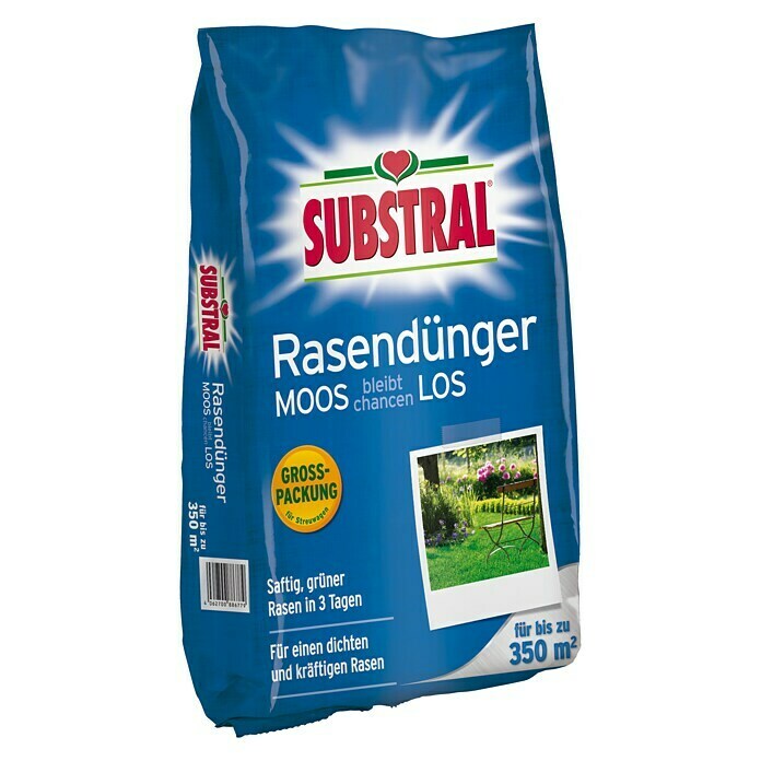 Substral Rasendünger Moos bleibt Chancenlos (10,5 kg, Inhalt ausreichend für ca.: 330 m²)