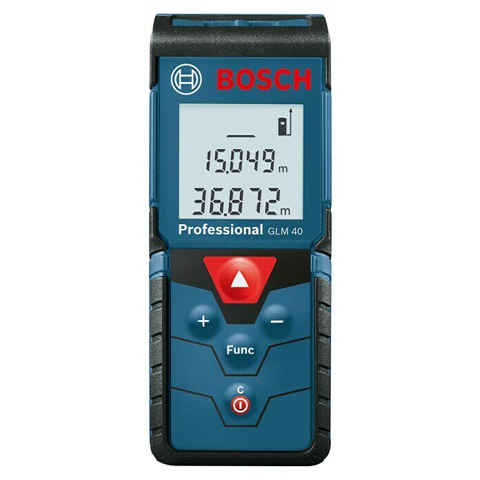 Bosch Professional Laserentfernungsmesser GLM 40Messbereich: 0,15 - 40 m Front View