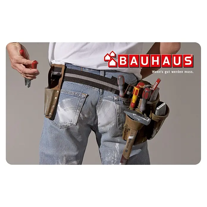 Gutscheinkarte - Zum Selbstausdruck, Gutscheinwert: 10 Euro, Gürteltasche - Vorderansicht