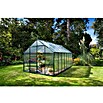 Vitavia Gewächshaus (4,45 x 2,57 x 2,3 m, Farbe: Smaragd, Polycarbonat, 4 mm)