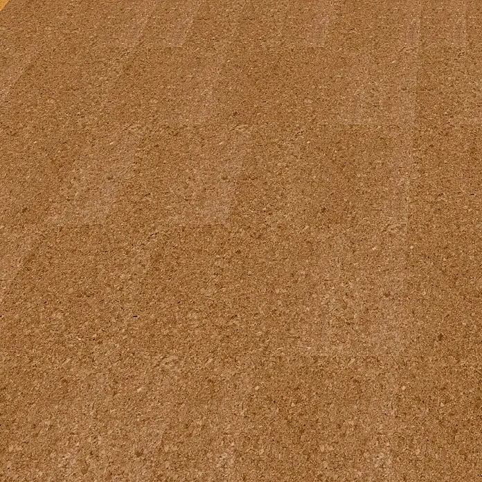 Corklife Studiostyle Korkboden - Porto, 905 x 295 x 10,5 mm - Nahaufnahme von Bodenfliesen aus Kork mit sichtbarer Textur und Maserung.