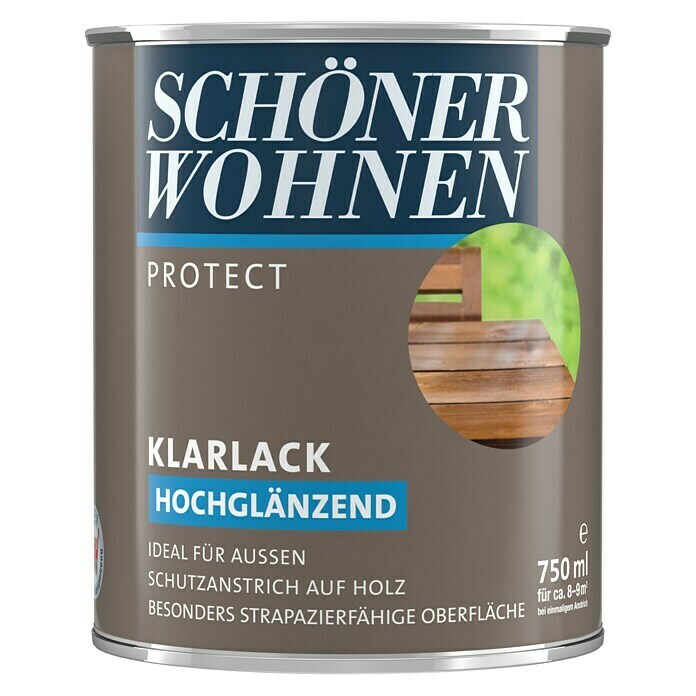Schöner Wohnen ProfiDur Klarlack (Farblos, Hochglänzend, 750 ml)