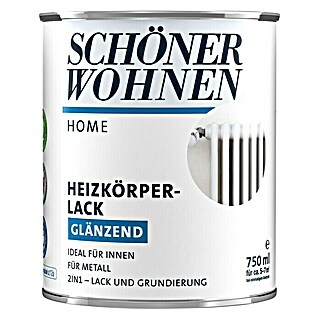SCHÖNER WOHNEN-Farbe Home Heizkörperlack (Weiß, 750 ml, Glänzend)