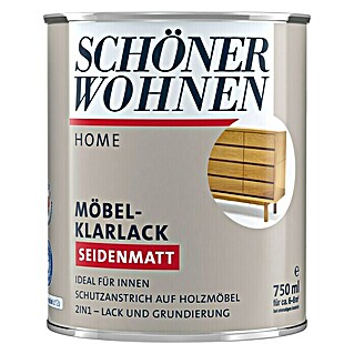 SCHÖNER WOHNEN-Farbe Home Möbel-Klarlack (Seidenmatt, 750 ml, Farblos)