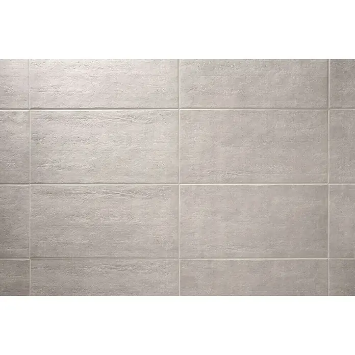 Feinsteinzeugfliese Beton - 60 x 90 cm, Grau, Matt - Graue rechteckige Fliesen mit einer subtilen Textur, die ein modernes und minimalistisches Design für jeden Raum bieten.