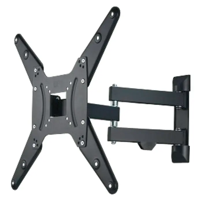 Hama Soporte para televisor Giratorio - Específico para: Diagonal de pantalla 32 - 65 pulgadas, Carga soportada: 25 kg - Soporte de pared para TV de movimiento completo hecho de acero resistente para una instalación segura y flexible. Ideal para cine en casa.
