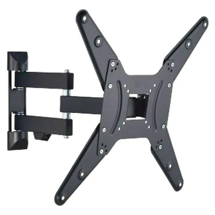 Hama Soporte para televisor Giratorio - Específico para: Diagonal de pantalla 32 - 65 pulgadas, Carga soportada: 25 kg - Un soporte de pared para TV con brazo giratorio, ideal para montar televisores de forma segura y flexible en la pared. Permite ángulos de visión óptimos.