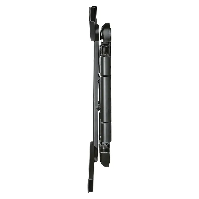 Soporte para televisor Giratorio - Televisores 37 - 65' pulgadas, 35 kg - En la imagen se muestra un organizador de asiento de coche negro plegado para almacenamiento, diseñado para ahorrar espacio en su vehículo.