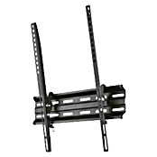 Soporte para televisor (Acero, Negro, Capacidad de carga: 25 kg/balda)