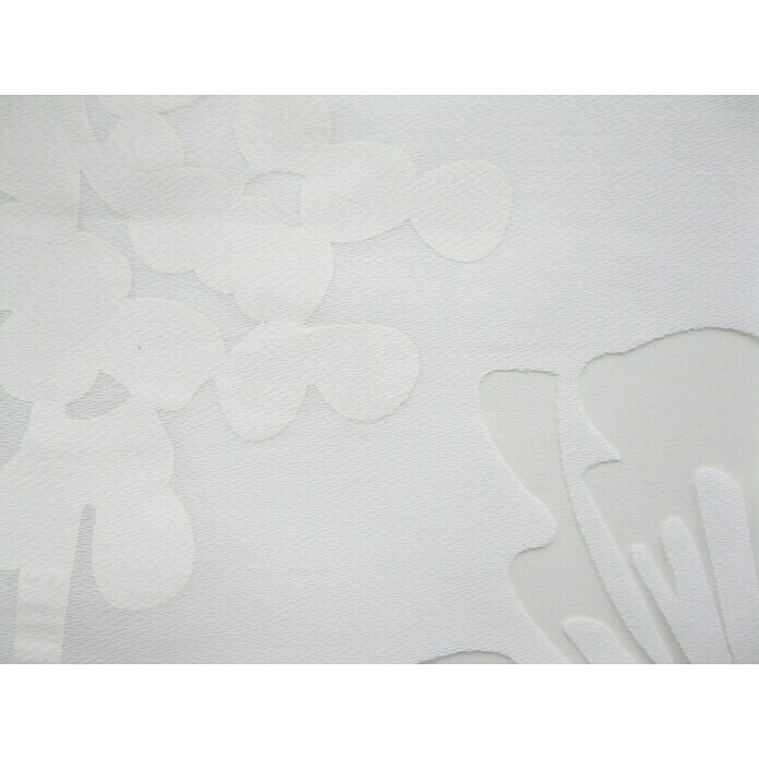 Elbersdrucke Schlaufenschal Sweet Love Flower (140 x 255 cm, 70 % Baumwolle, 30 % Polyester, Weiß)