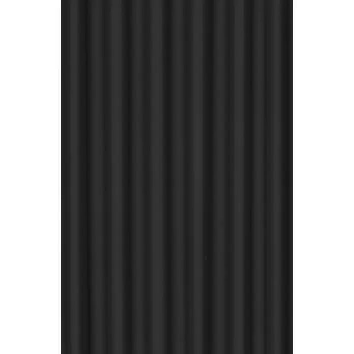 Elbersdrucke Verdunkelungsvorhang Midnight - 140 x 255 cm, 100 % Polyester, Schwarz - Detailaufnahme