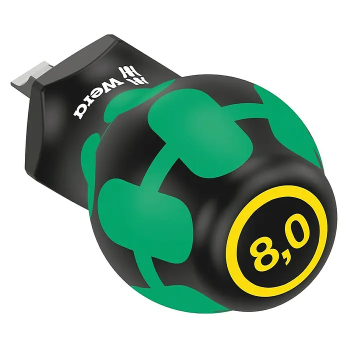 Wera Stubby Vergaser Schraubendreher 335 - Klingenbreite: 5,5 mm, Klingenlänge: 24,5 mm - Wera Stubby Schraubendreher mit ergonomischem Griffdesign und 8,0 mm Klingenbreite für optimale Kraftübertragung und komfortables Arbeiten.