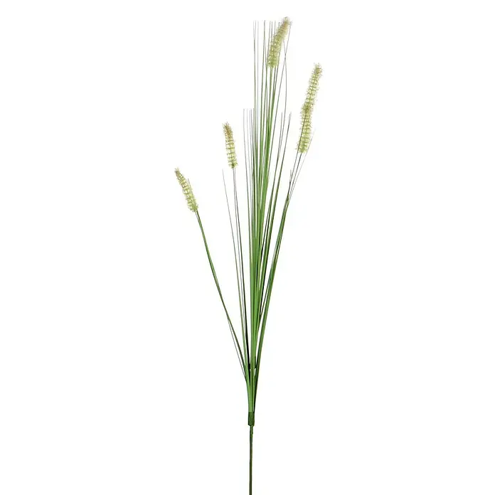 Planta artificial Cola de perro - Altura: 84 cm, Verde, Plástico - Un manojo de tallos de hierba artificial decorativos con espigas delicadas, perfecto para una decoración interior natural y duradera.
