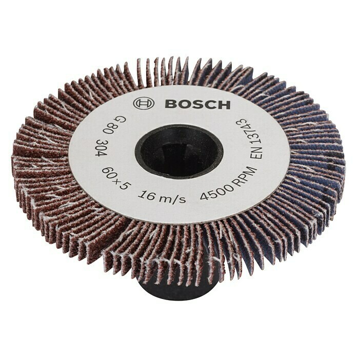 Bosch Lamellenschleifrolle LR 5 (Körnung: 80, Breite: 5 mm)