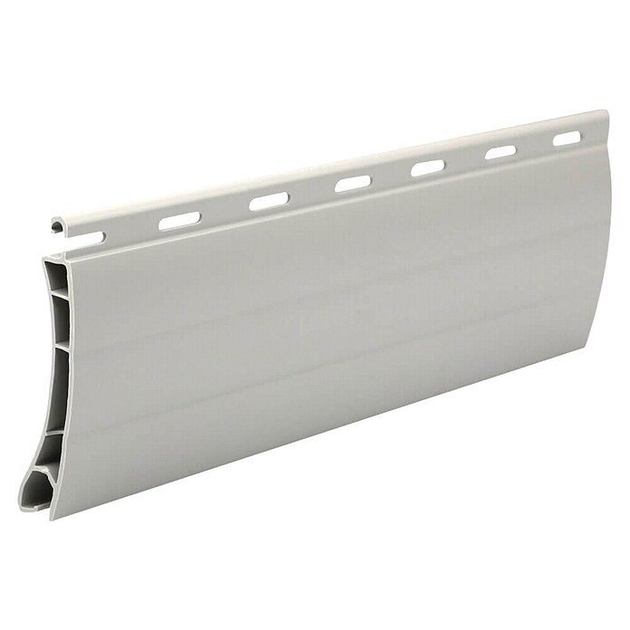 Schellenberg Rollladenprofil (L x B: 1 m x 37 mm, Geeignet für: Rollladen-Mini-Systeme, Weiß)
