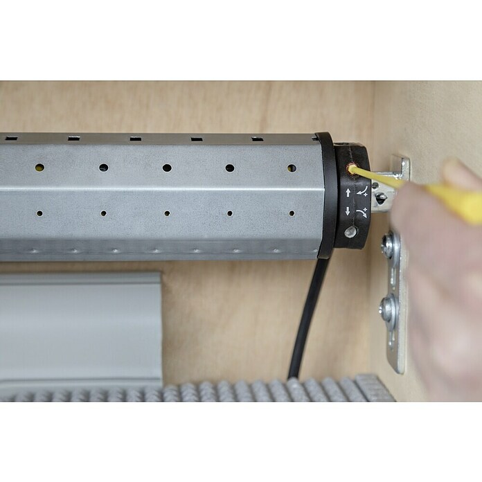Schellenberg Rohrmotor Maxi Basic 6 (Max. Rollladenfläche: 3 m² bei Kunststoffrollläden, Einbaulänge: 500 mm, Zugkraft: 15 kg)