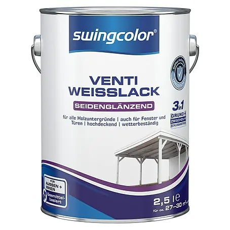 swingcolor  Weißlack 3in1