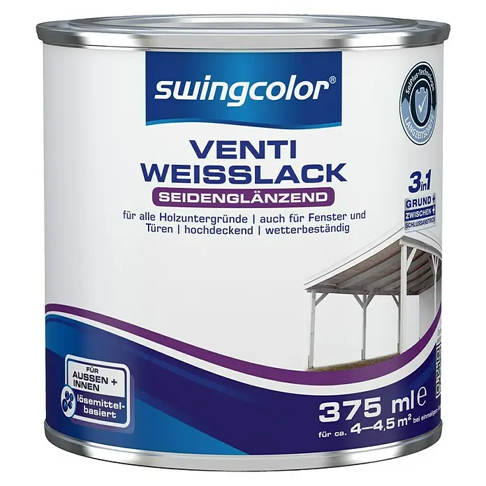 swingcolor Weißlack 3in1