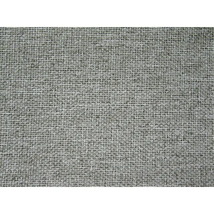 Elbersdrucke Verdunkelungsvorhang Sundown - Grau, B x H: 140 x 255 cm, 100 % Polyester - Nahaufnahme eines grauen Stoffes, der eine feine Webstruktur und eine dezente, natürliche Textur aufweist, ideal für Möbelbezüge.