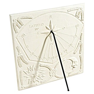 Reloj de pared Solar 2 (Blanco, 51 x 51 cm)