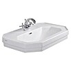 Duravit 1930 Waschtisch (60 x 41 cm, Ohne Beschichtung, Mit Hahnloch, Keramik, Weiß)