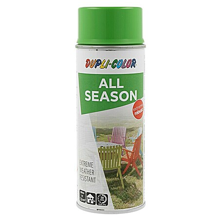 Dupli-Color Color Sprühlack ALL SEASON RAL 6018 (Gelbgrün, Glänzend, 400 ml)