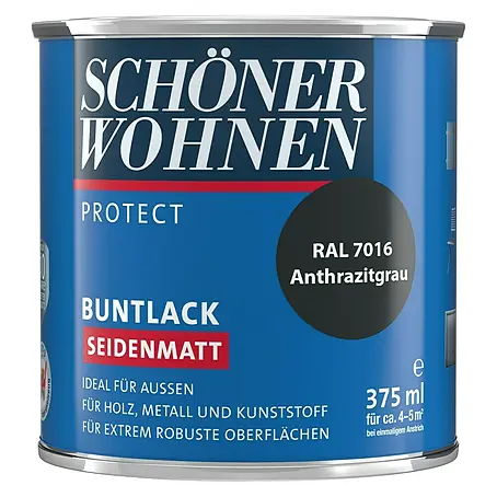 SCHÖNER WOHNEN-Farbe Protect Buntlack RAL 7016