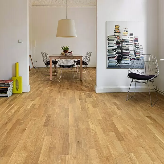 Living by Haro Parkettmuster Eiche Naturöl - 290 x 180 x 12 mm, Schiffsboden - Stimmungsaufnahme