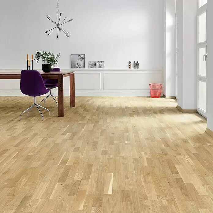 Living by Haro Parkettmuster Eiche Pure versiegelt - 290 x 180 x 12 mm, Schiffsboden - Stimmungsaufnahme