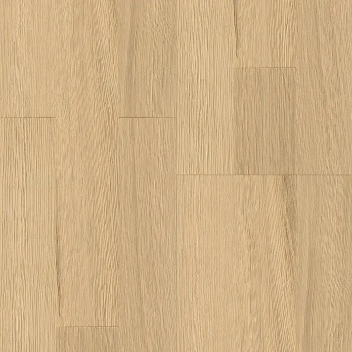 Living by Haro Parkettmuster Eiche Pure Naturöl - 290 x 180 x 12 mm, Schiffsboden - Nahaufnahme von hellem Holzparkett mit feiner Maserung und natürlicher Optik für ein warmes Ambiente im Raum.