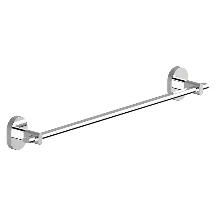 Aquasanit Link Toallero de barra - Ancho: 45 cm - Toallero de cromo pulido para baño.