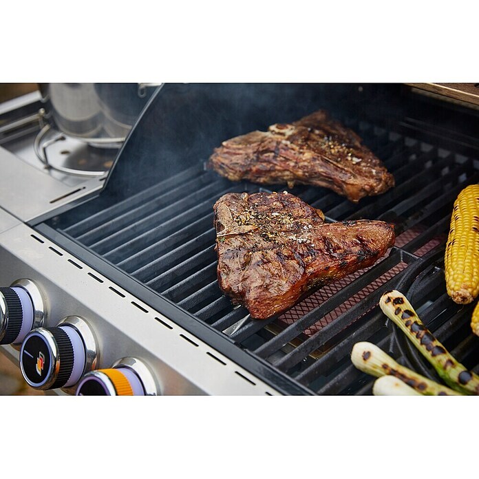 Kingstone Gasgrill Cliff 350-I ES (Anzahl Brenner: 3, Hauptgrillfläche: 59 x 45 cm, 13,5 kW)