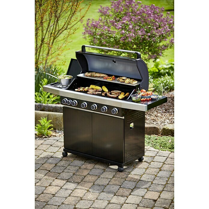 Grillstar Gasgrill Atlanta II 650Anzahl Brenner: 6, Hauptgrillfläche: 90,5 x 41,5 cm, 24 kW Unknown