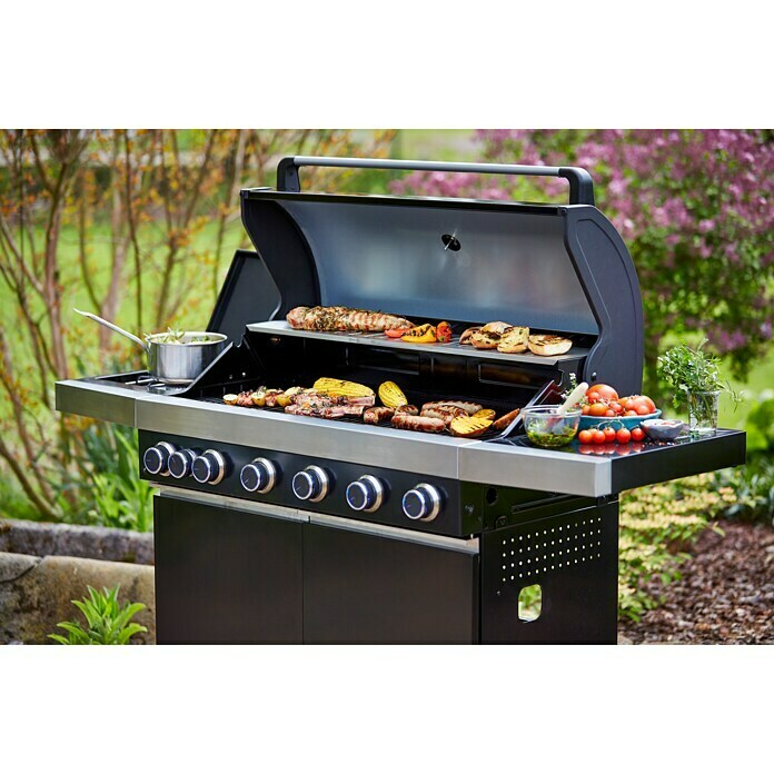 Grillstar Gasgrill Atlanta II 650Anzahl Brenner: 6, Hauptgrillfläche: 90,5 x 41,5 cm, 24 kW Unknown