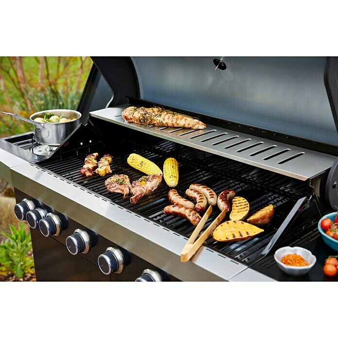 Grillstar Gasgrill Atlanta II 650Anzahl Brenner: 6, Hauptgrillfläche: 90,5 x 41,5 cm, 24 kW Unknown