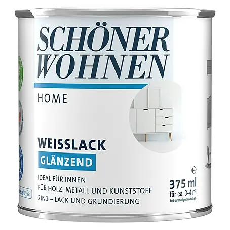 SCHÖNER WOHNEN-Farbe Home Weißlack