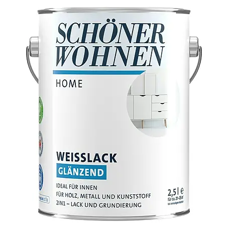SCHÖNER WOHNEN-Farbe Home Weißlack