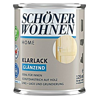 SCHÖNER WOHNEN-Farbe Home Klarlack (Farblos, 125 ml, Glänzend)