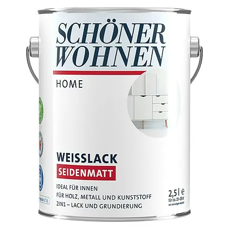 SCHÖNER WOHNEN-Farbe Home Weißlack