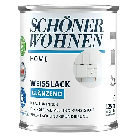 SCHÖNER WOHNEN-Farbe Home Weißlack