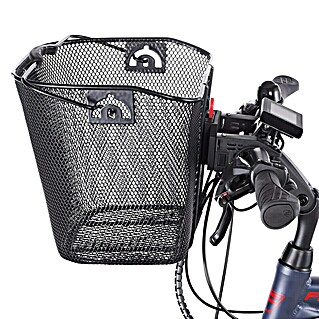 Fahrradkorb Vorne 23x27,5x18cm - Abnehmbarer Eisengitterkorb Für Scooter & Fahrräder