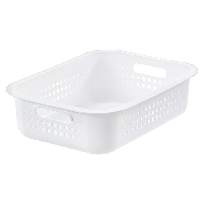 SmartStore Opbergbox (l x b x h: 37 x 28 x 10 cm, Wit) | BAUHAUS